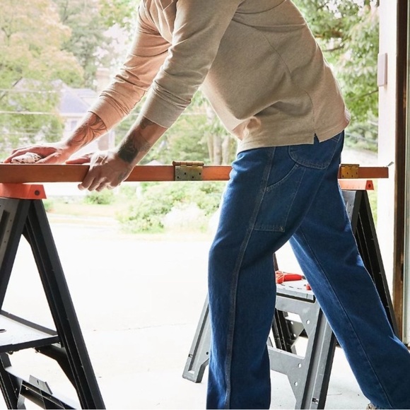 Wrangler Fleece Lined Carpenter Jeans Size 34 x 34 - Picture 15 of 16